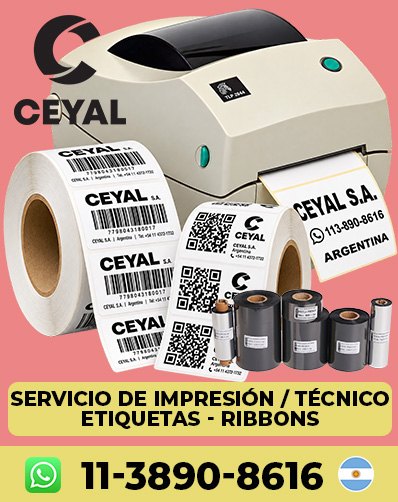 Impresora Térmica Zebra ZD420 Para Códigos De Barras argentina
