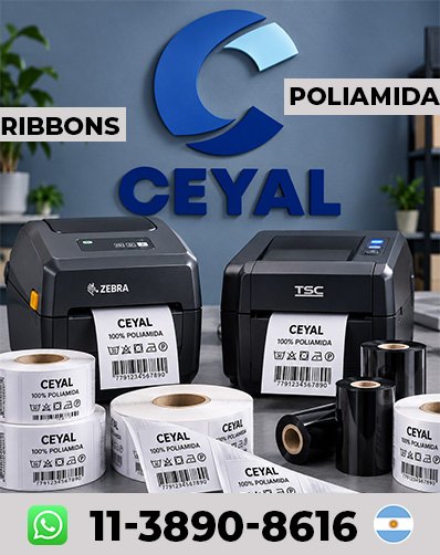 etiquetas OPP ribbon - Pedí y recibí